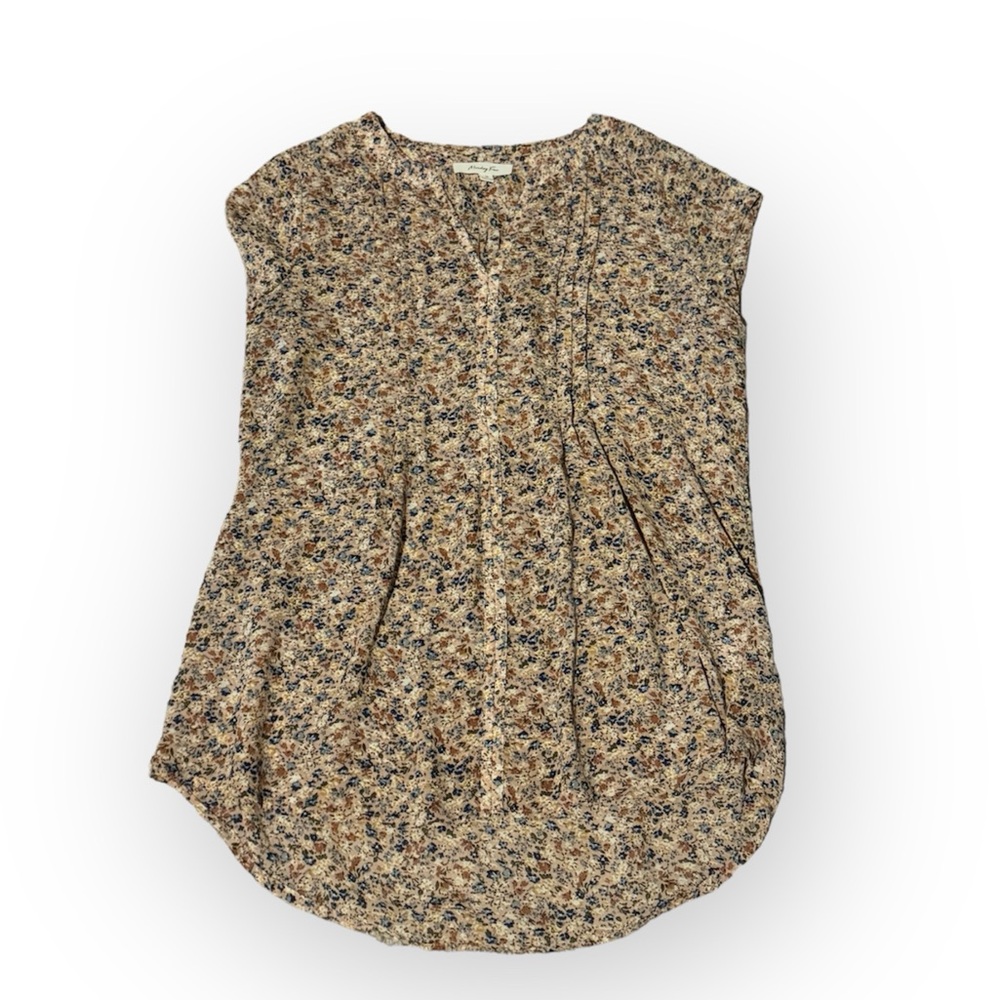 Monday Fun Floral Blouse